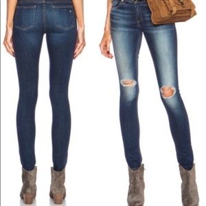 Rag & Bone Distressed skinny jeans